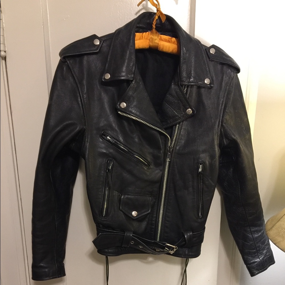 Leather Motorcycle jacket